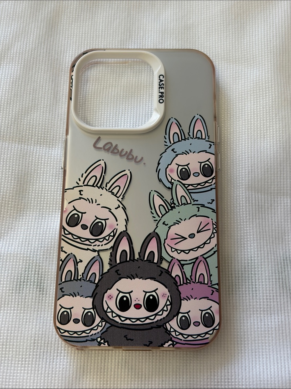 Labubu Print iPhone 14 Pro Phone Case